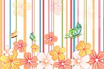 蝶舞花丛中