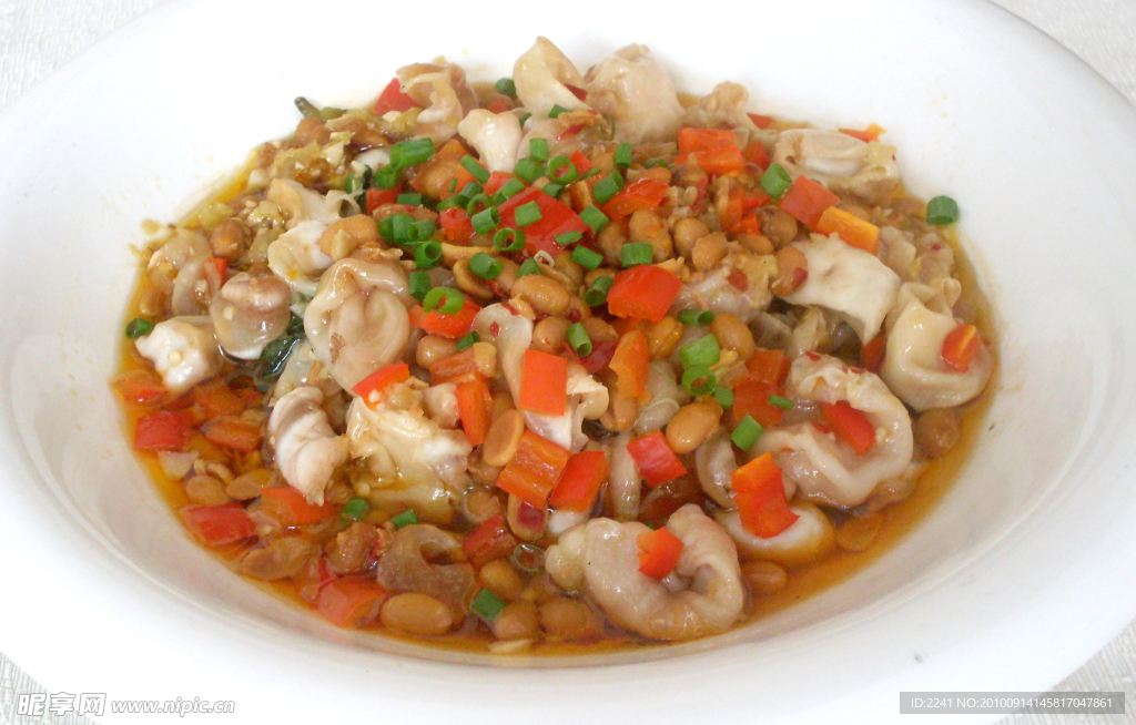 腊八豆蒸鱼泡