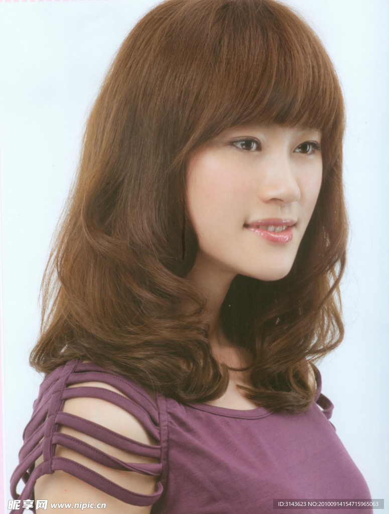 长发美女