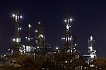 钢铁厂夜景
