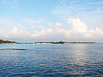 马尔代夫蓝天大海小岛
