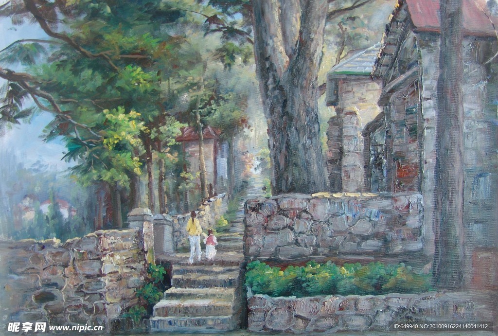 风景油画