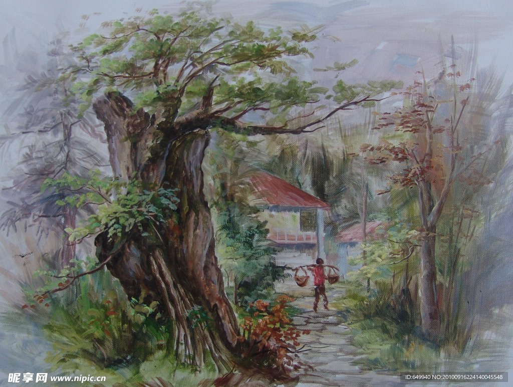 风景油画