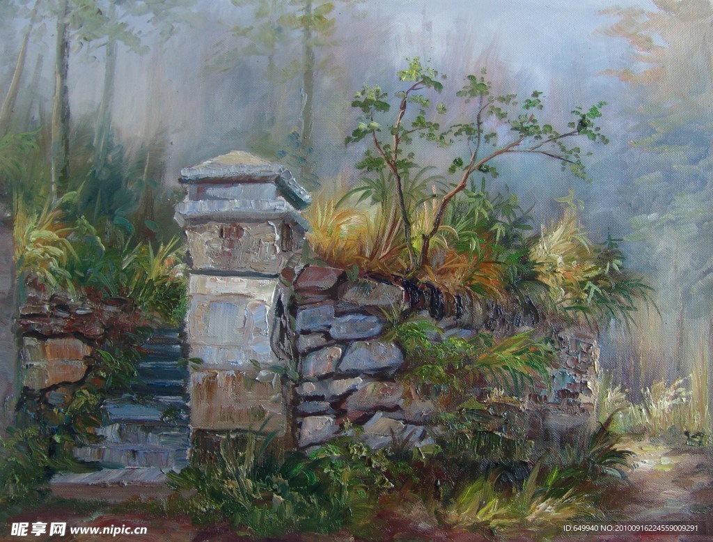 风景油画