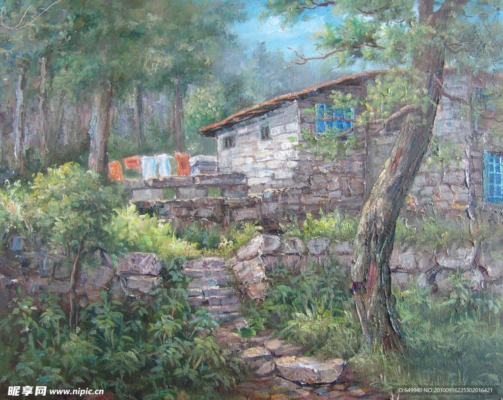 风景油画