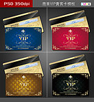 vip卡 贵宾卡 会员卡 高精度vip卡模板