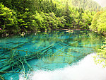 九寨沟山水河流