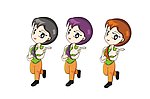 卡通女孩
