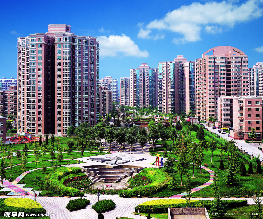世纪城 建筑 风景