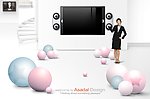 职场美女产品展示
