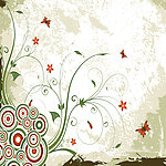 古典花纹 底纹