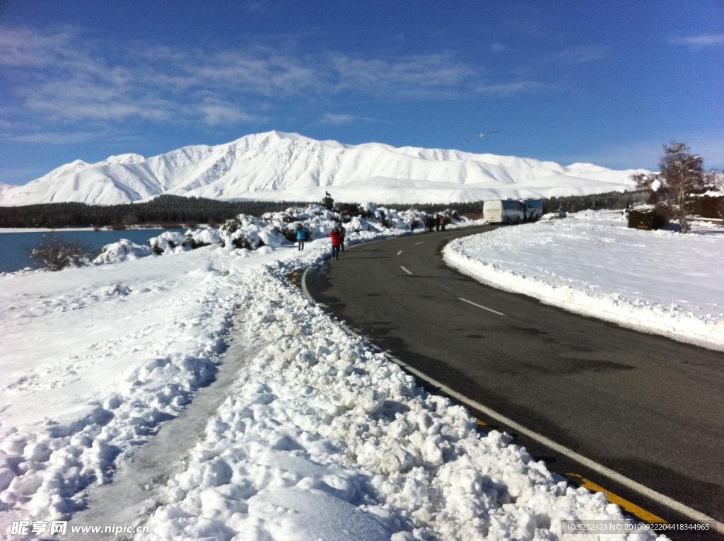 冬天公路