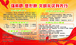 讲礼仪 塑形象 创建文明单位
