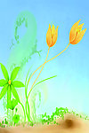 并蒂花开