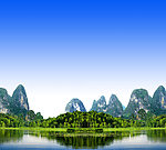 桂林山水图