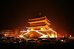 西安钟楼夜景