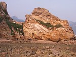 海边风化岩