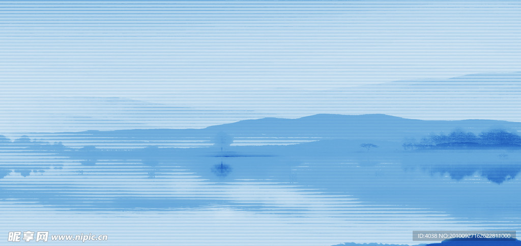 蓝色背景