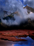 山峰美景