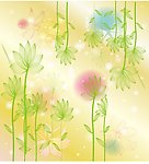 叶子花底纹
