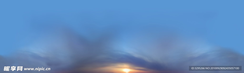 天空日出