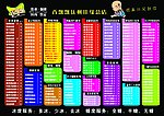 饮料菜单