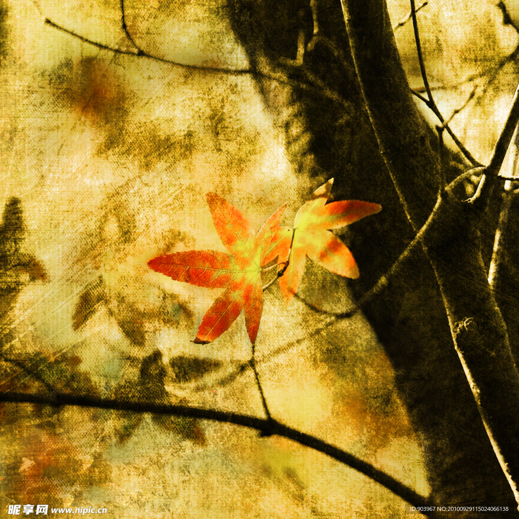 写意花树