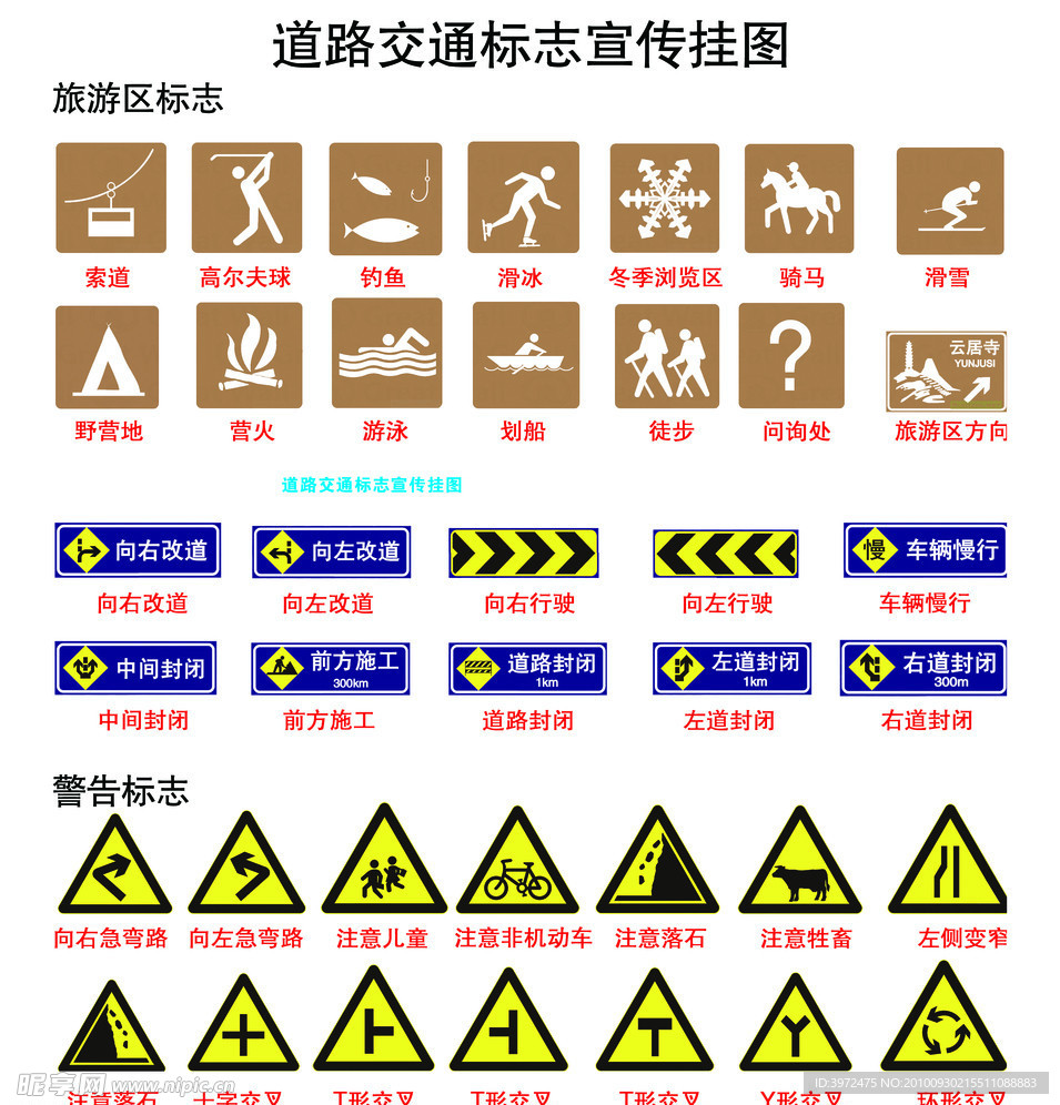 道路交通宣传挂图