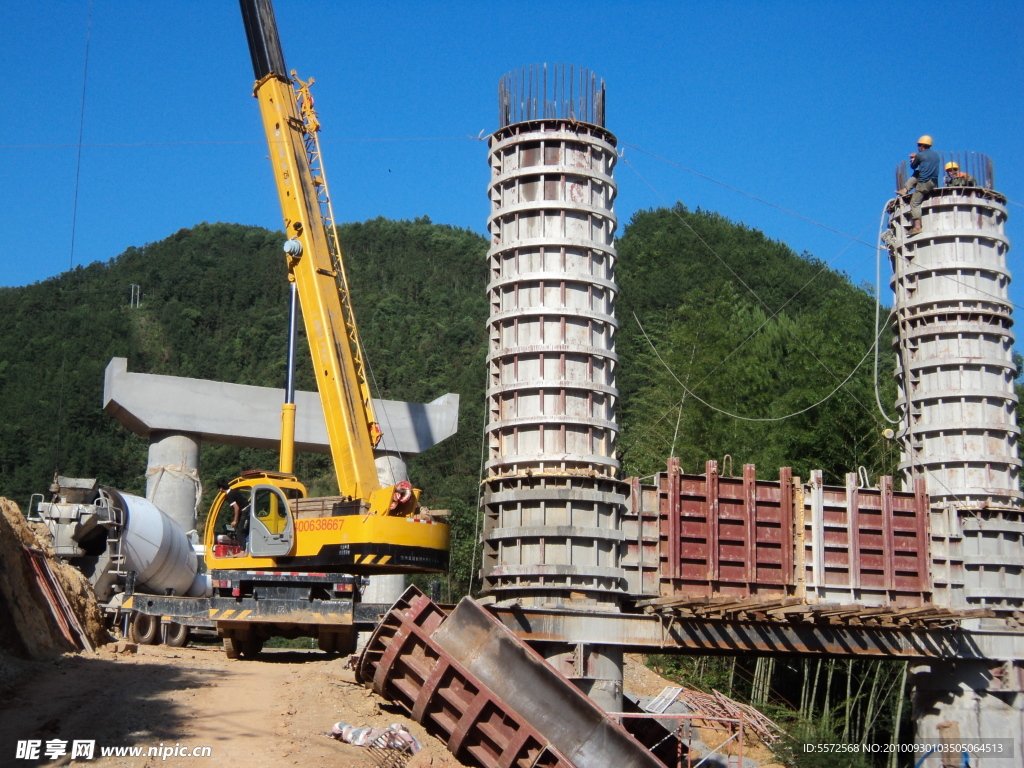 铁路大桥建设