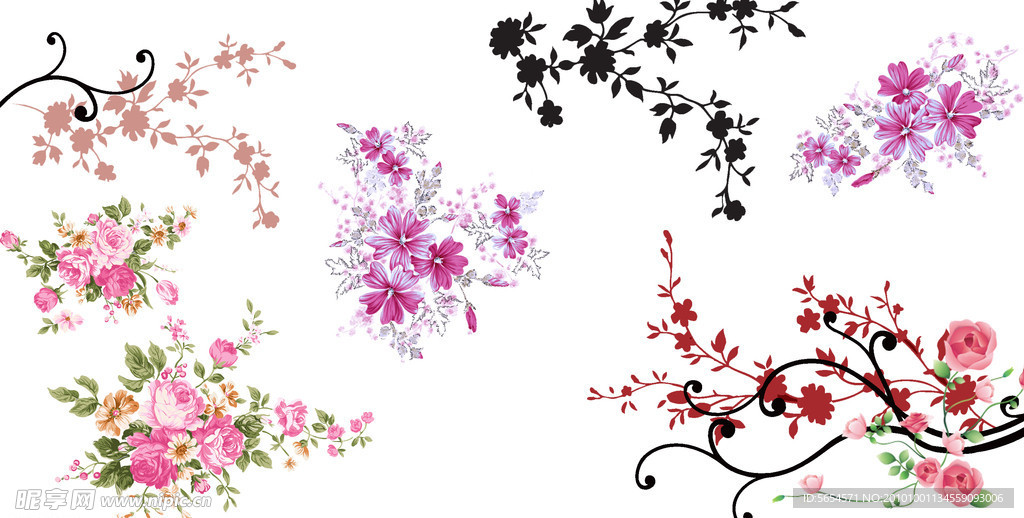 缤纷花