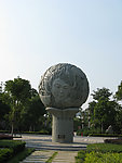 圆形浮雕