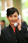 接听电话