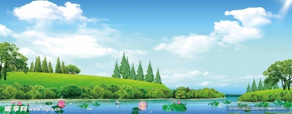 山水画