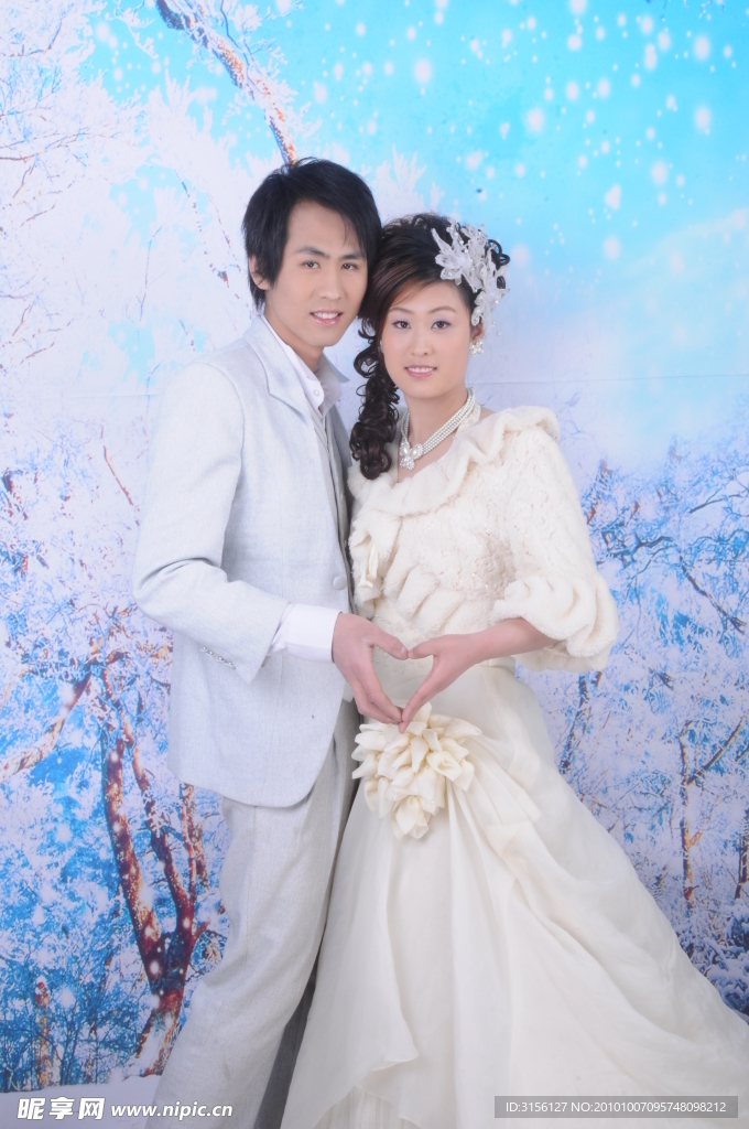 婚纱样板