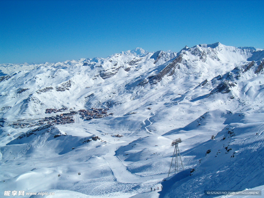 雪山风光