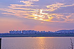 夕阳 云