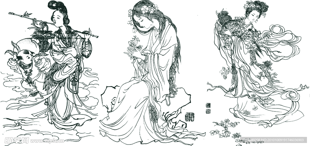 刺绣图案