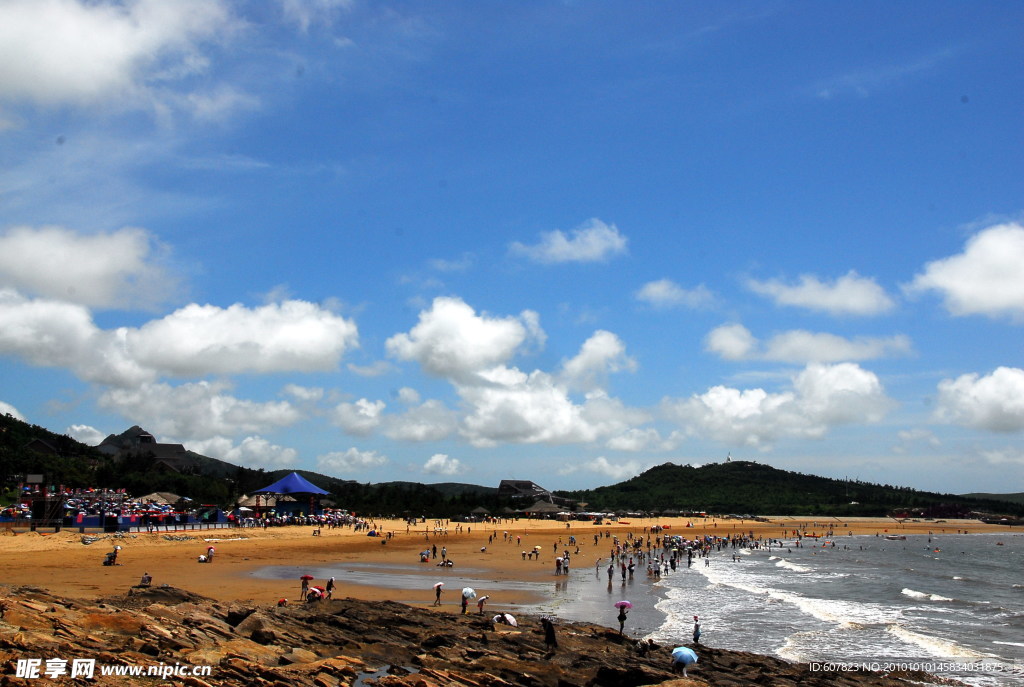 海滩人群