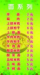 面系列