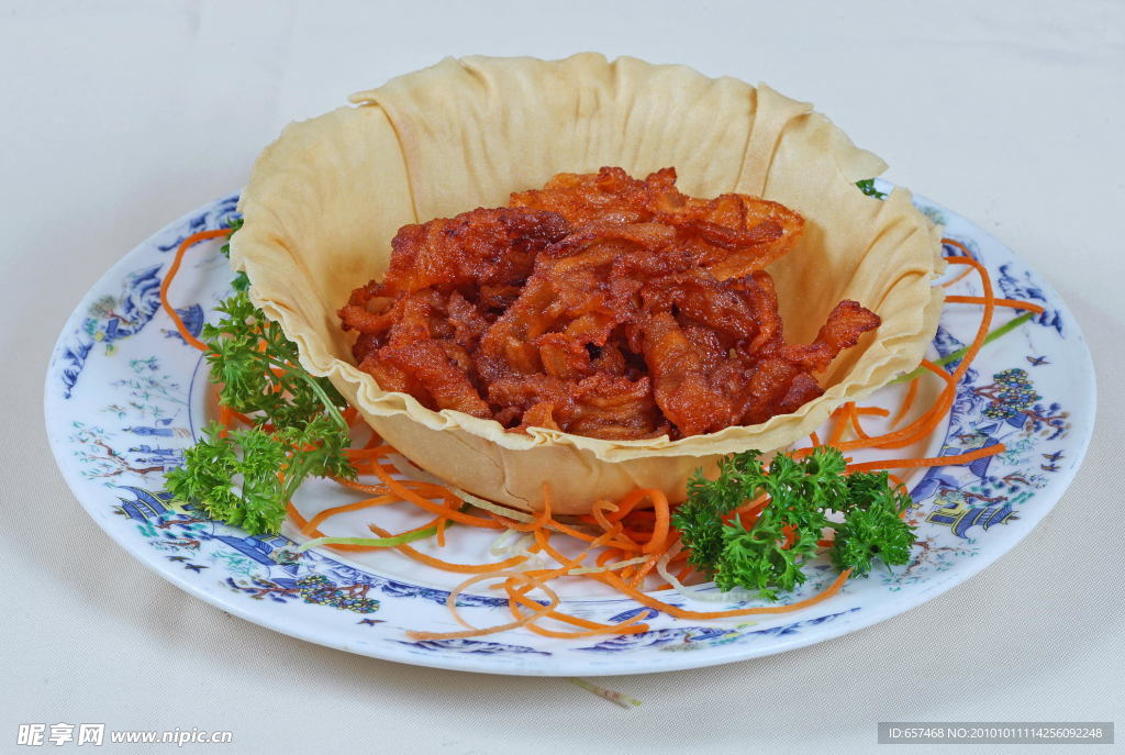 香酥风肉片