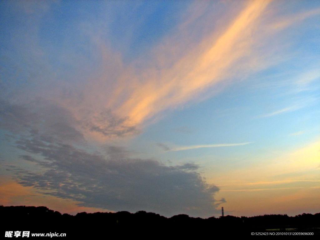 夕阳晚霞