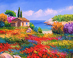 油画风景
