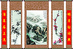 国画 壁画