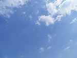 晴空 秋高气爽 摄影图