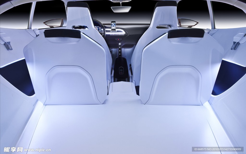Seat IBE（西雅特电动概念车） Paris Concept 2010
