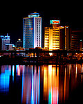 全景西岸 宁德夜景