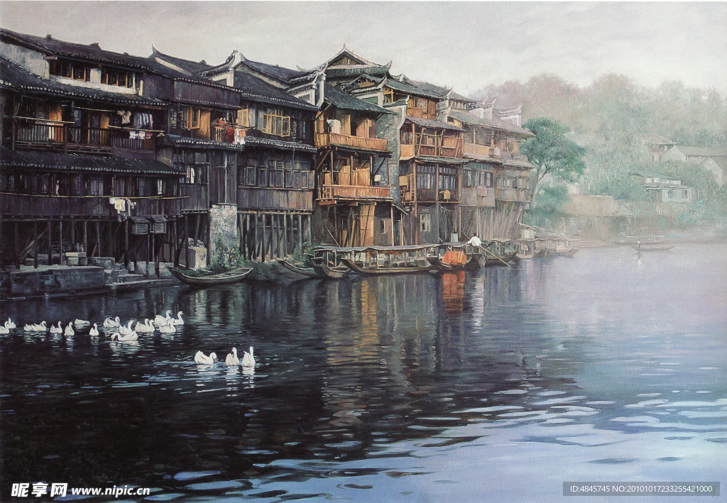 风景油画