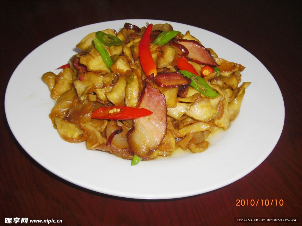 葫芦干炒腊肉