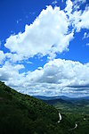 盘山公路九曲十八弯