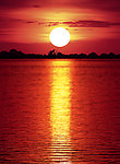 夕阳海景
